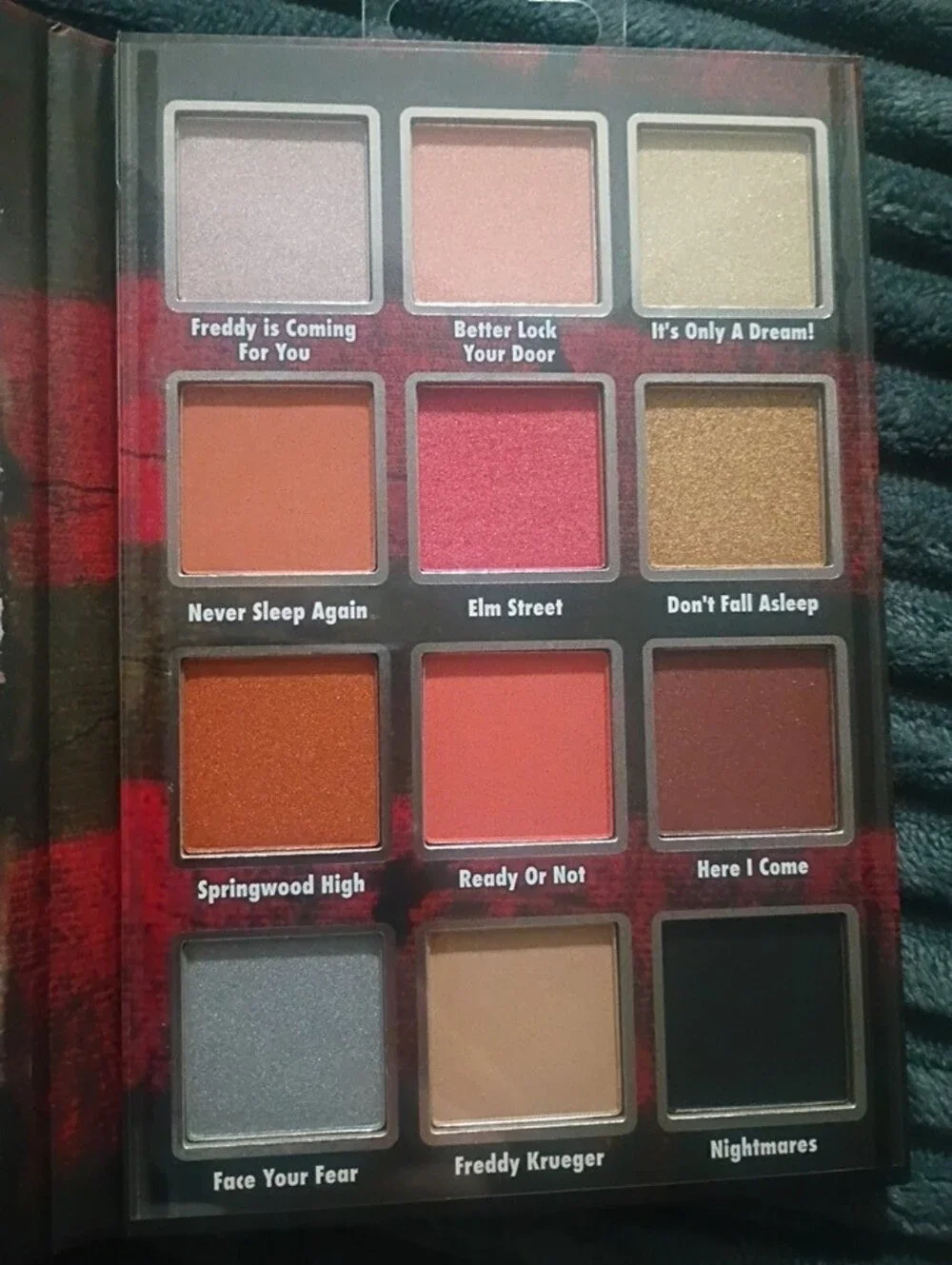 NEW A Nightmare On Elm Street Eyeshadow Palette